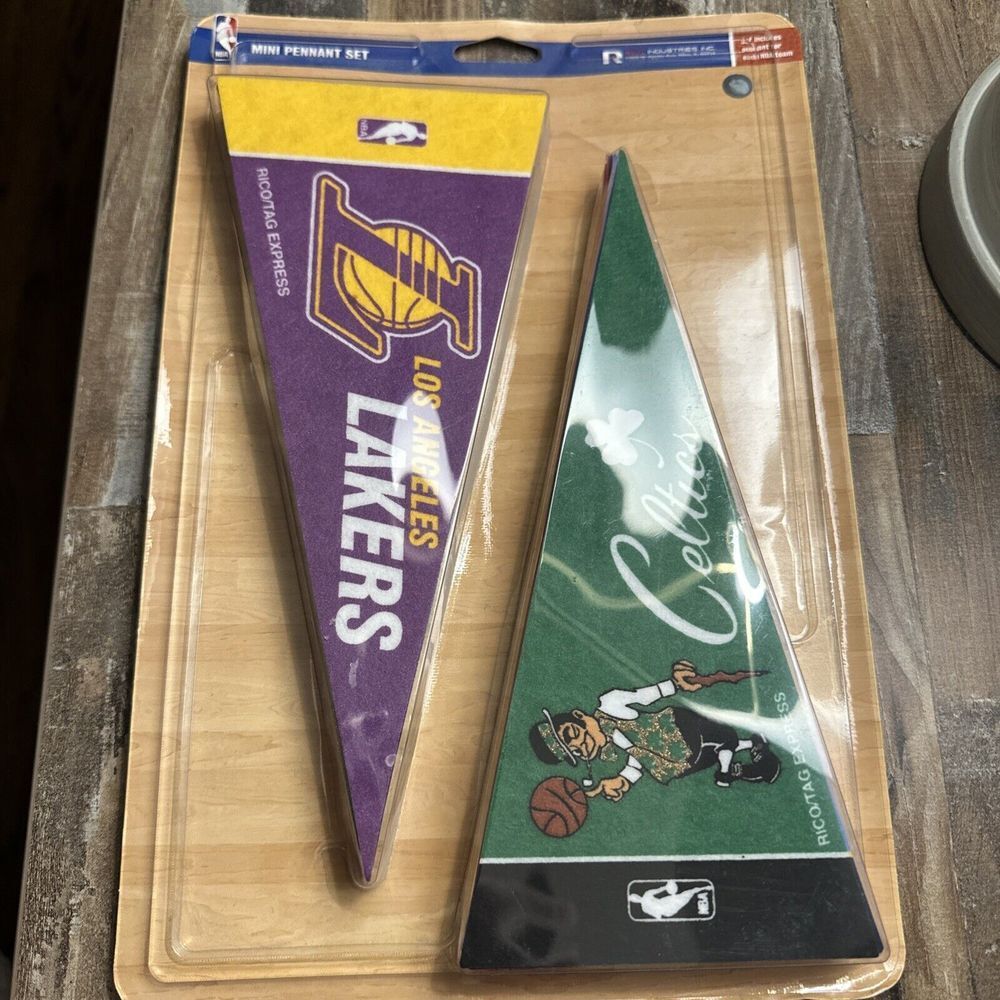 NBA 2018 Mini‎ Pennant League Set NEW Wall Banner Sign Flag 10 x 4 Complete New